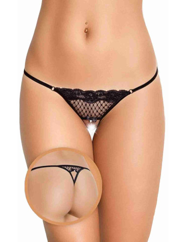SoftLine Collection G-String 2415 Czarne S/L