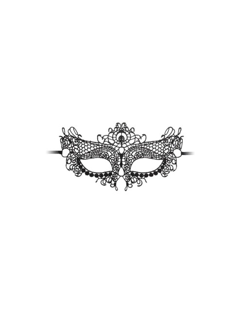 Ouch! Queen Black Lace Mask – Koronkowa Maska BDSM