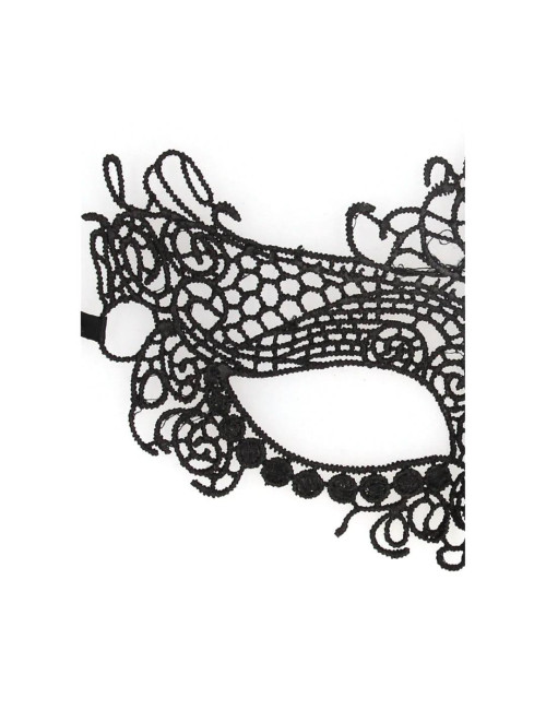 Ouch! Queen Black Lace Mask – Koronkowa Maska BDSM
