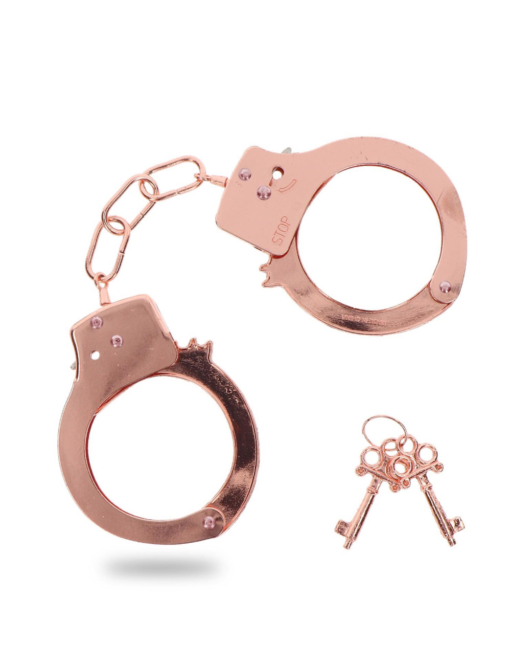 Metal Handcuffs Rose Gold