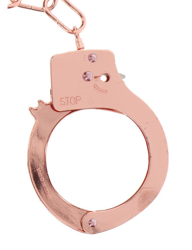 Metal Handcuffs Rose Gold
