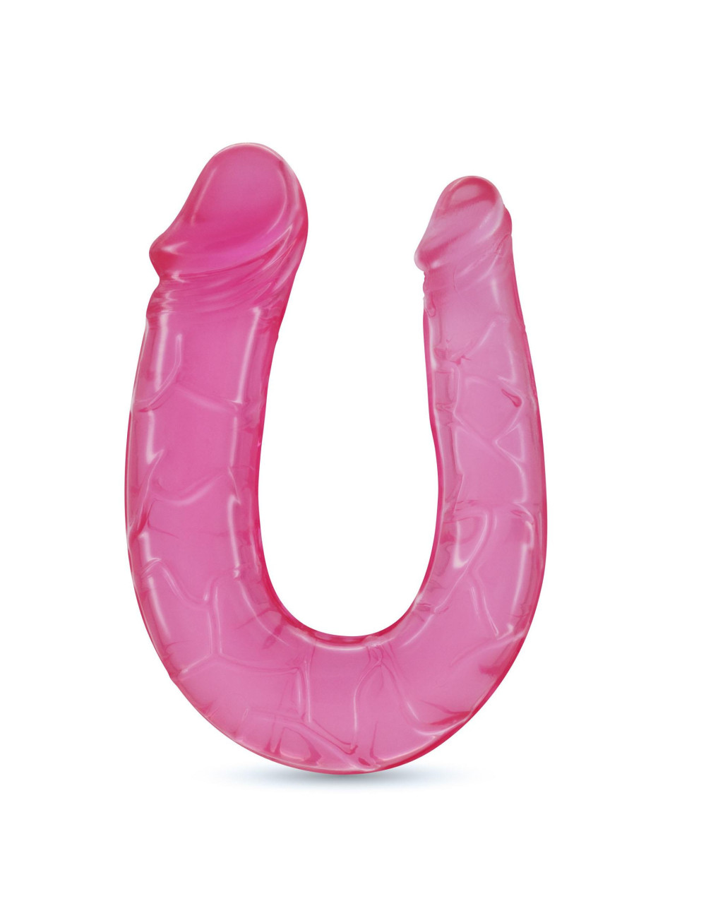 Crushious Pink Podwójny Dildo do podwójnej penetracji
