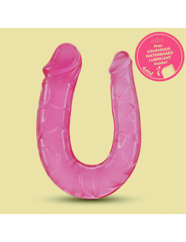 DOUBLE TROUBLE DOUBLE DILDO CRUSHIOUS PINK