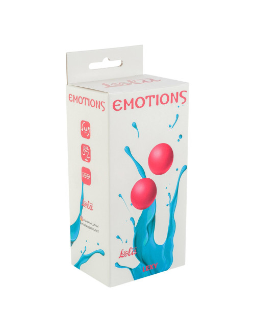Vaginal balls without a loop Emotions Lexy Medium pink