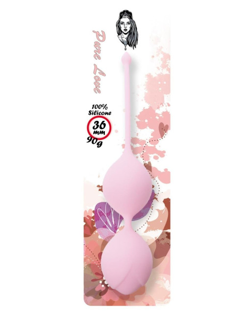B-Series Femme Kulki Gejszy Silikonowe Light Pink 36mm 90g