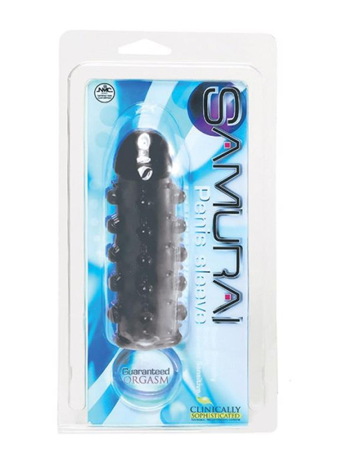 SAMURAI PENIS SLEEVE BLACK