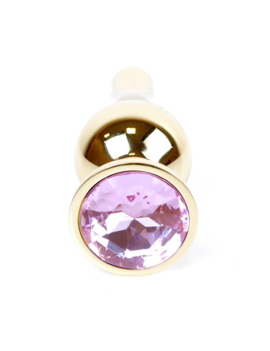 Plug-Jewellery Gold BUTT PLUG- Rose