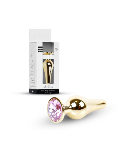 Plug-Jewellery Gold BUTT PLUG- Rose
