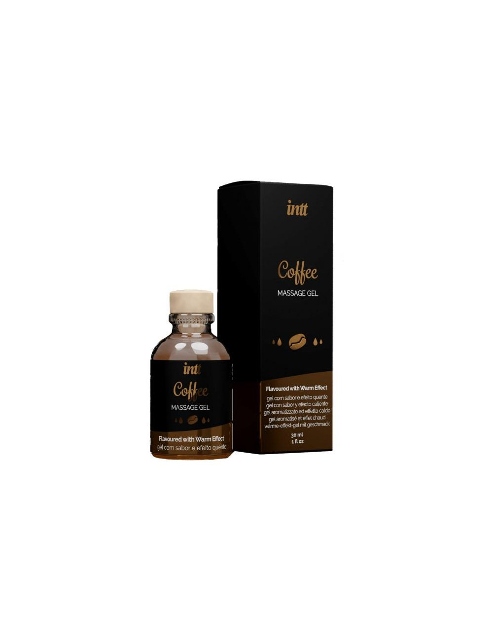 Intt Coffee Massage Gel Żel do Masażu o Zapachu Kawy