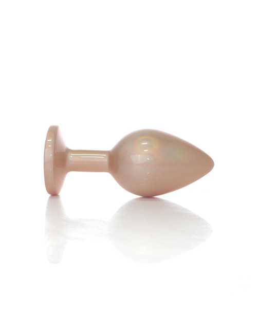 Plug-Jewellery Pearl Gold PLUG- Clear M