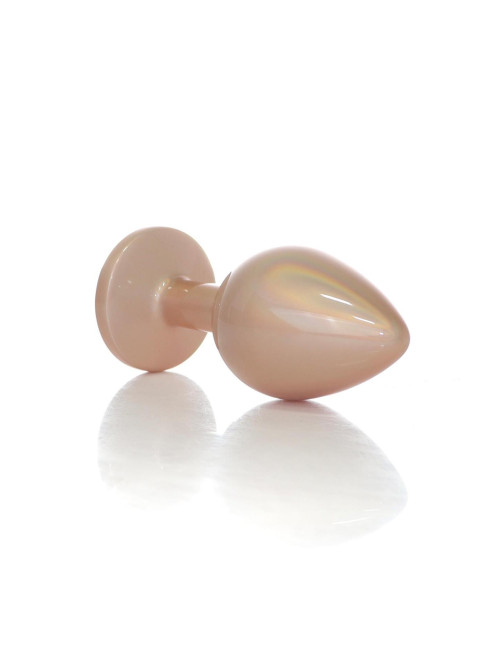 Plug-Jewellery Pearl Gold PLUG- Clear M