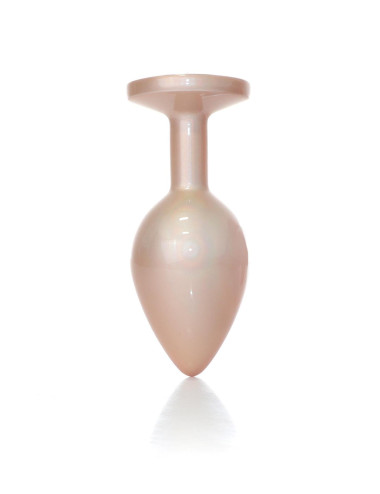 Plug-Jewellery Pearl Gold PLUG- Clear M