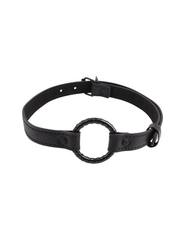 Black Metal O-ring Gag