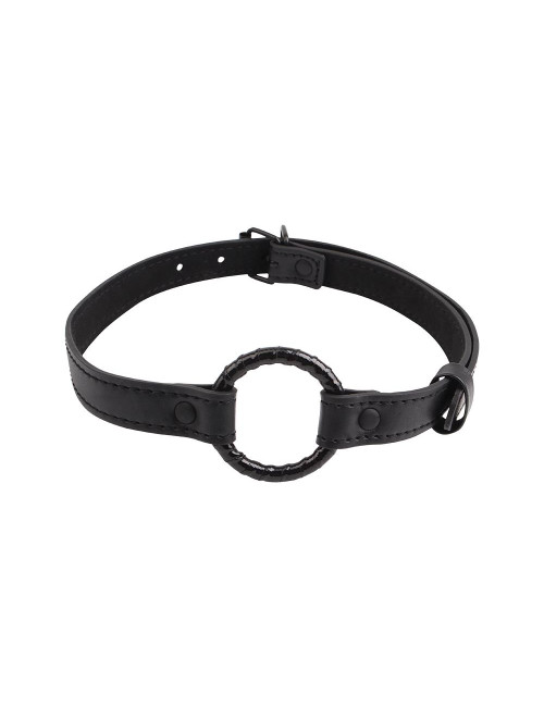 Black Metal O-ring Gag