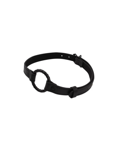 Black Metal O-ring Gag