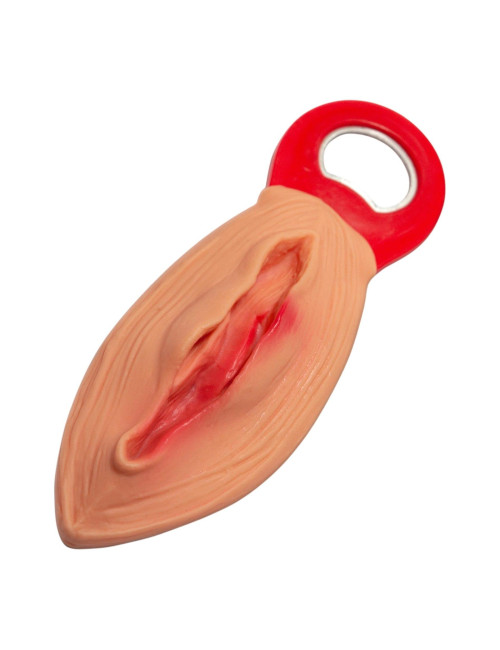 Kinky Pleasure Pussy Bottle Opener Złoty Otwieracz do Butelek