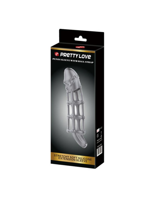 PRETTY LOVE - Penis Sleeve with Ball Strap