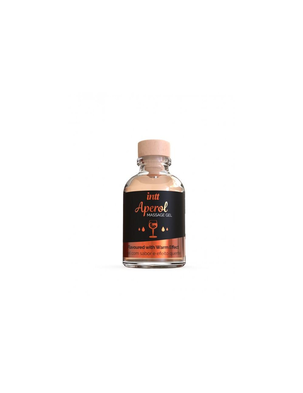 Intt Massage Gel Aperol 30 ml - Zmysłowy żel do masażu o smaku Aperol