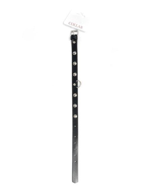 Fetish B-Series Obroża BDSM z Ćwiekami 36-42 cm Czarna