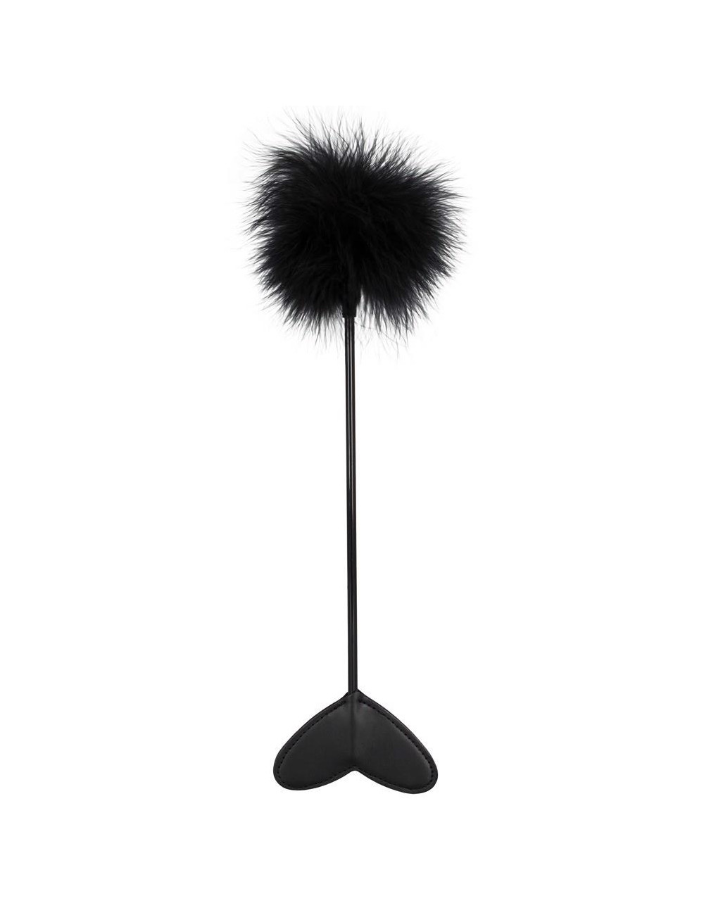 Feather Wand Black – Bicze łaskoczące piórka BDSM – Zabawki erotyczne