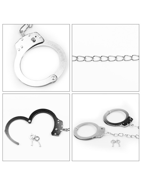 Lovetoy Fetish Pleasure Metalowe Kajdanki na Nogi