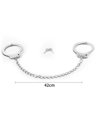 Fetish Pleasure Metal Leg Cuffs