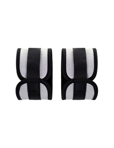 Anonymo anclecuffs, polyester, silver, 28.5 cm