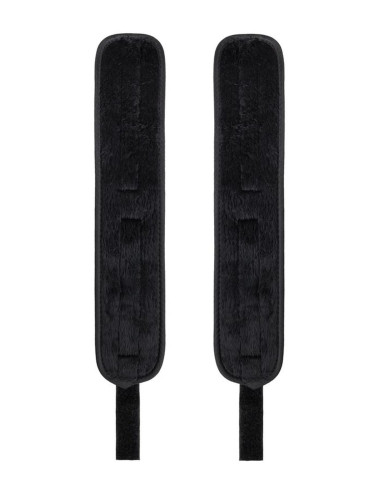 Anonymo anclecuffs, polyester, silver, 28.5 cm