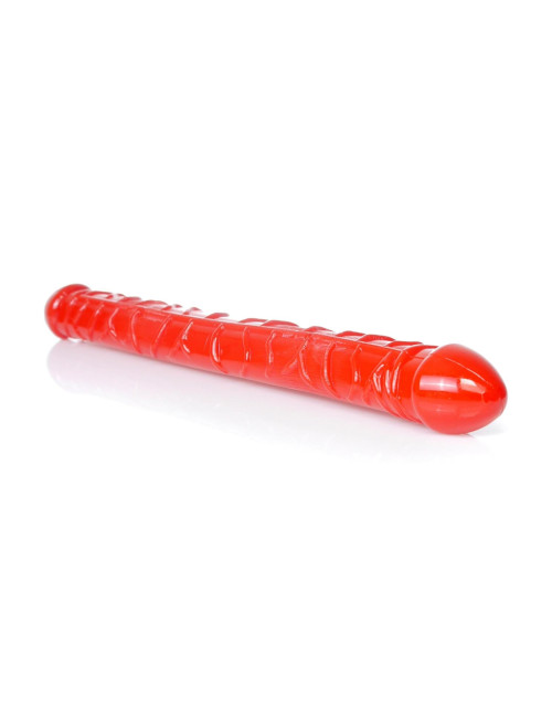 Dildo-Flexible Double Dong - Red