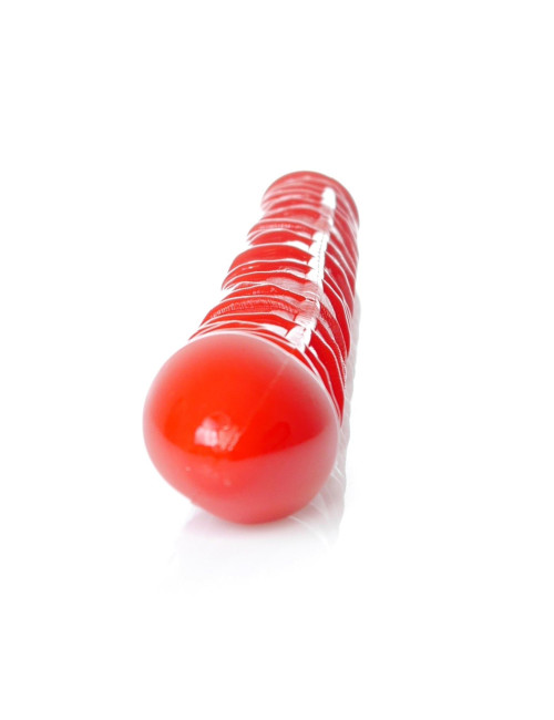 Dildo-Flexible Double Dong - Red