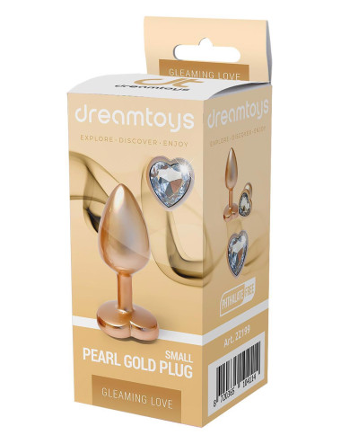 Dream Toys Gleaming Love Matte Gold - Wtyk analny Small