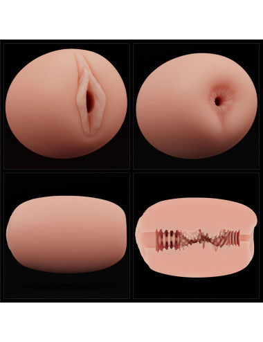 Slider Double-Ended Masturbator Vagina and Anus