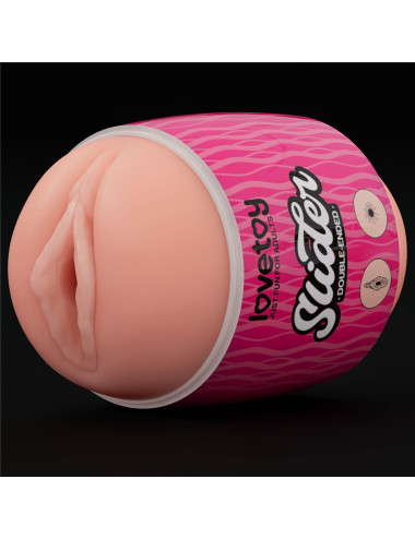 Slider Double-Ended Masturbator Vagina and Anus