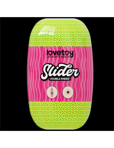 Slider Double-Ended Masturbator Vagina and Anus