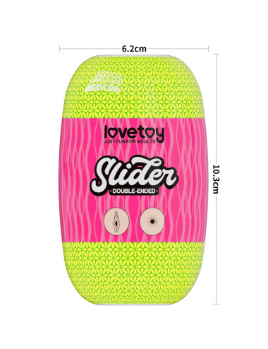 Slider Double-Ended Masturbator Vagina and Anus