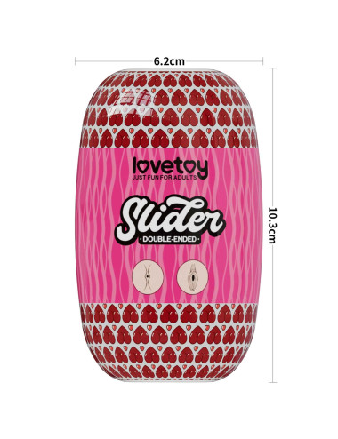Slider Double-Ended Masturbator Ass and Vagina