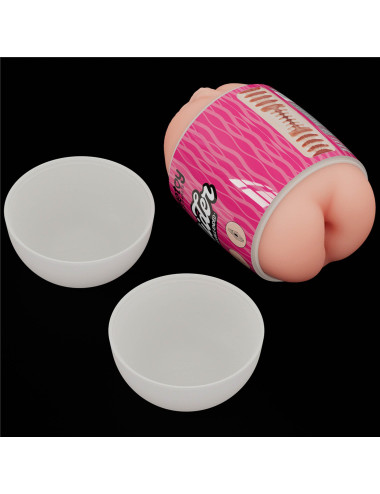 Slider Double-Ended Masturbator Ass and Vagina