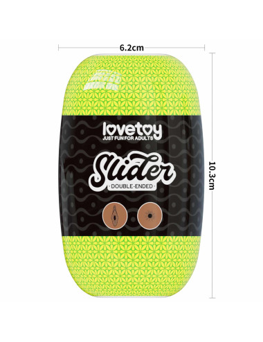 Slider Double-Ended Masturbator Vagina and Anus