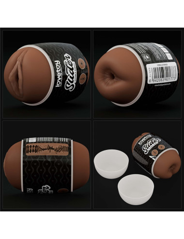 Slider Double-Ended Masturbator Vagina and Anus