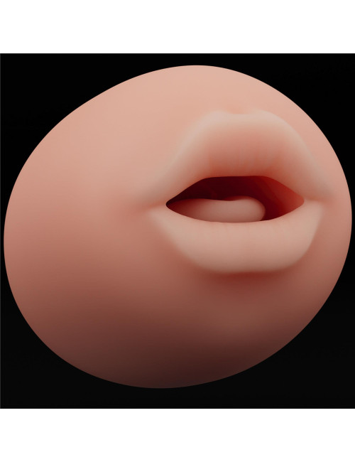 Lovetoy Slider Masturbator Dwustronny Usta i Pochwa