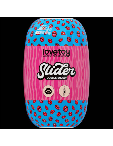 Slider Double-Ended Masturbator Mouth and Vagina