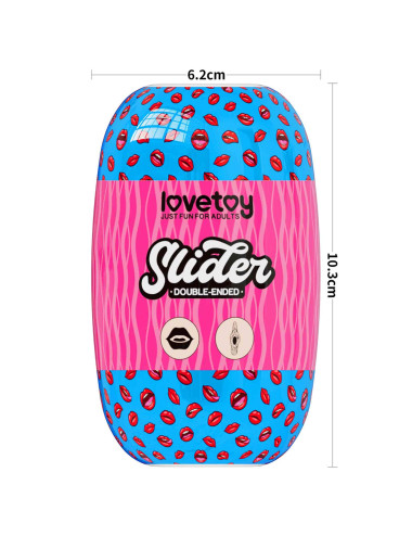 Slider Double-Ended Masturbator Mouth and Vagina