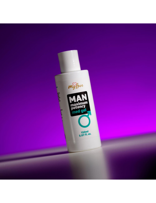 MyLove Man maximum potency-med gel 150 ml.