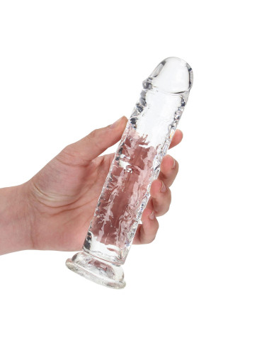 Straight Realistic Dildo with Suction Cup - 7'' / 18
