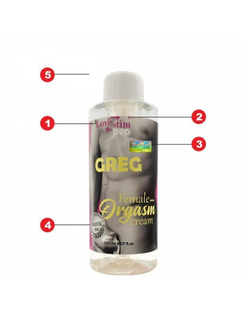 Żel intymny dla mężczyzn LoveStim POP Greg 150 ml