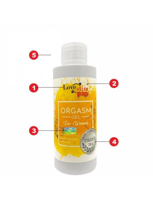 Lovestim Pop Orgasm Gel for women 150 ml