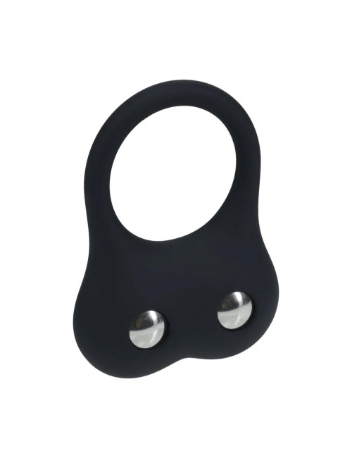 Silicone Training Cockring - M - Black