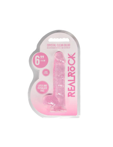 Realistic Dildo with Balls - 15 cm
