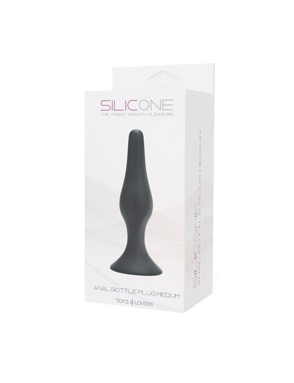 Plug-PLUG ANALE ANAL BOTTLE PLUG SILICONE MEDIUM