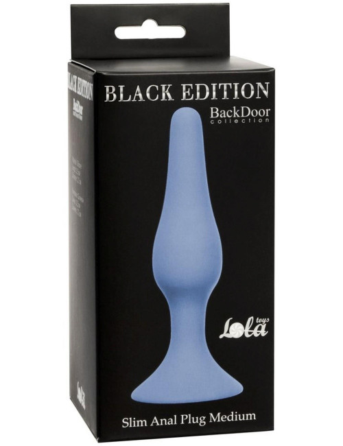 Plug-Slim Anal Plug Medium Blue